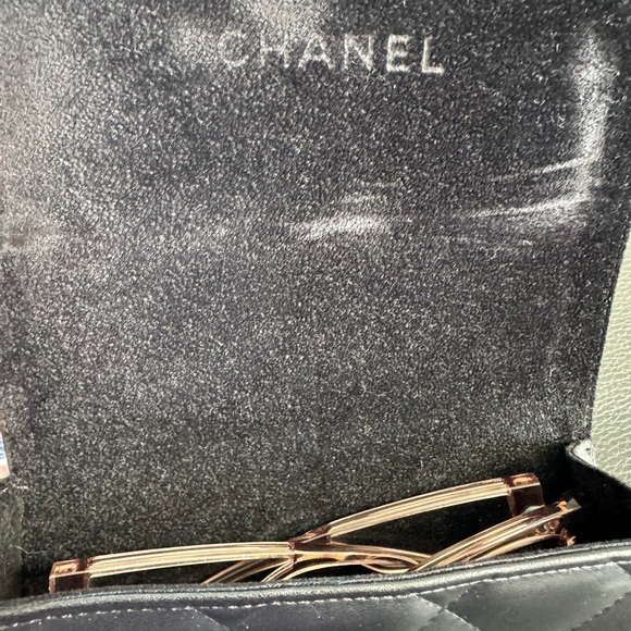 Chanel sunglasses - pink with gradient gray lenses - Picture 11 of 12